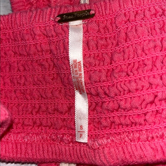 Free People Cross Of Sunlight Mini Dress in pink | size Small - Picture 5 of 7